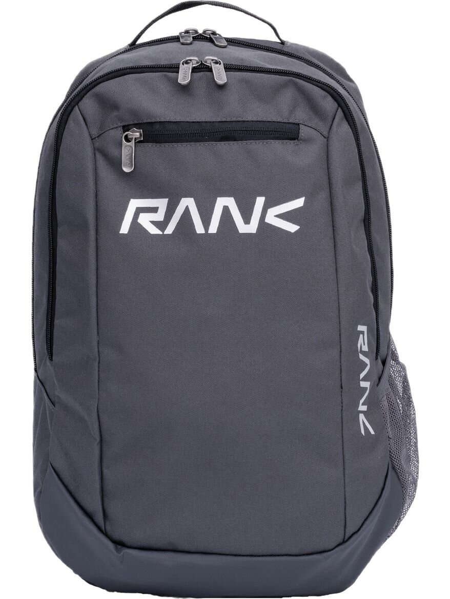Рюкзак RANK Rank Core Backpack OSFA Унисекс Серый для мужчин Повседневный 100% полиэстер