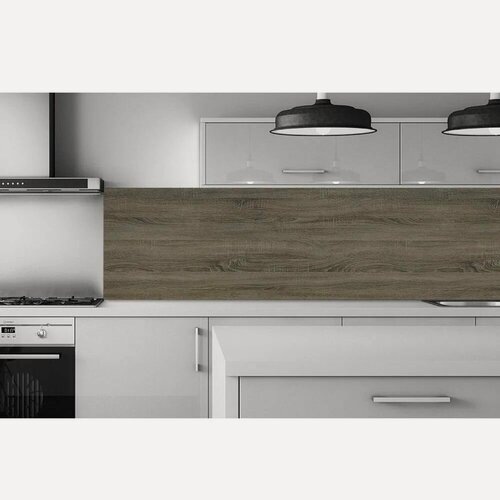 Изображение товара Кухонный фартук на стену "Скиф" 1300x600 мм. Цвет - Дуб ниагра