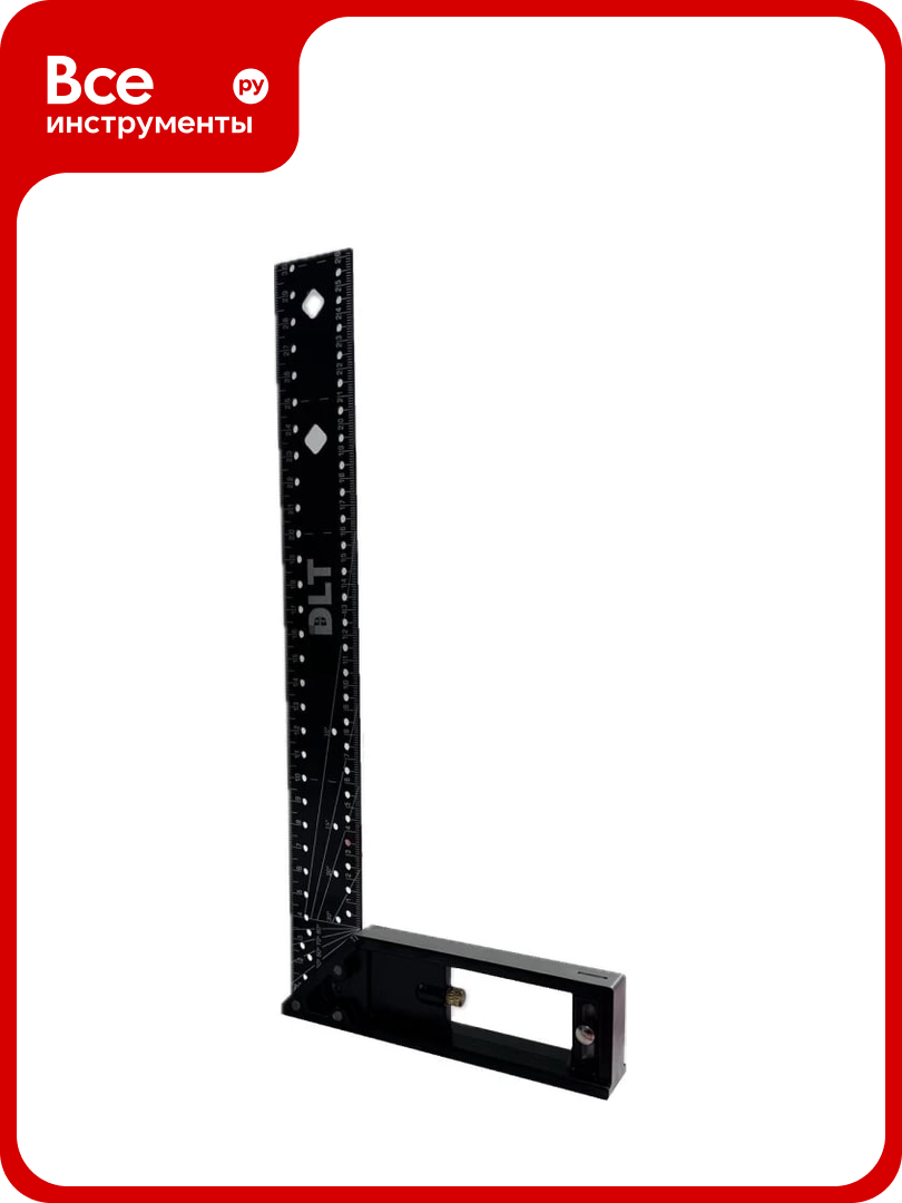 Строительный многофункциональный угольник DLT 300мм 3329