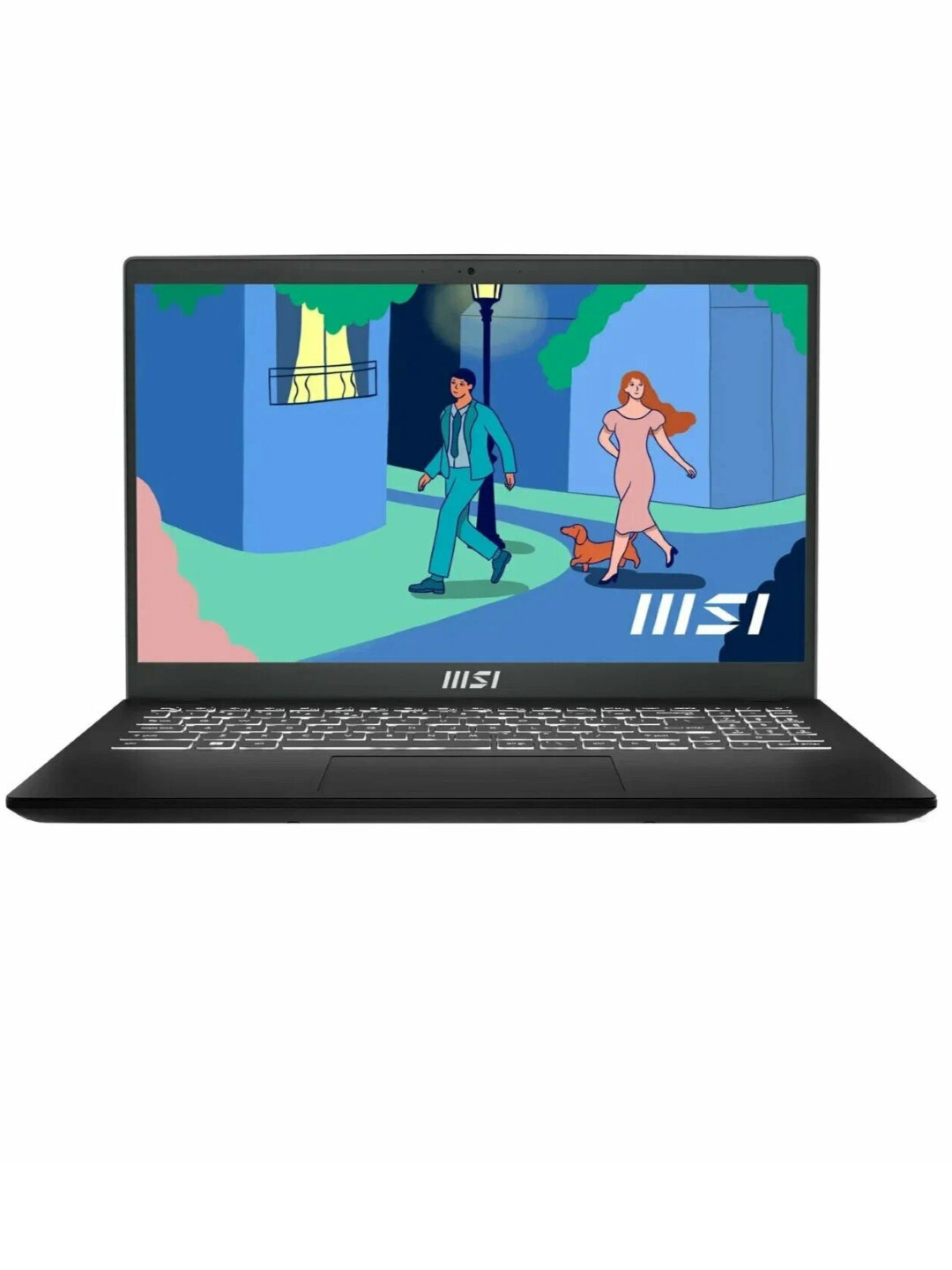Ноутбук MSI MODERN 15 B7M-481XUZ|R7-7730U|16GB|512GB|15,6 FHD IPS|CLASSIC BLACK backlit