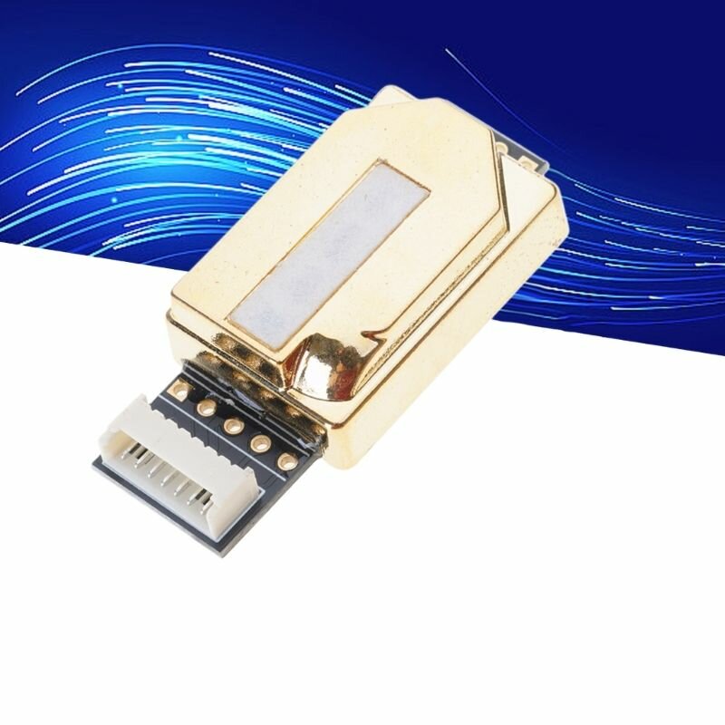 Модуль датчика обнаружения CO2 MH-Z19B для контроля качества воздуха с клеммой и кабелем