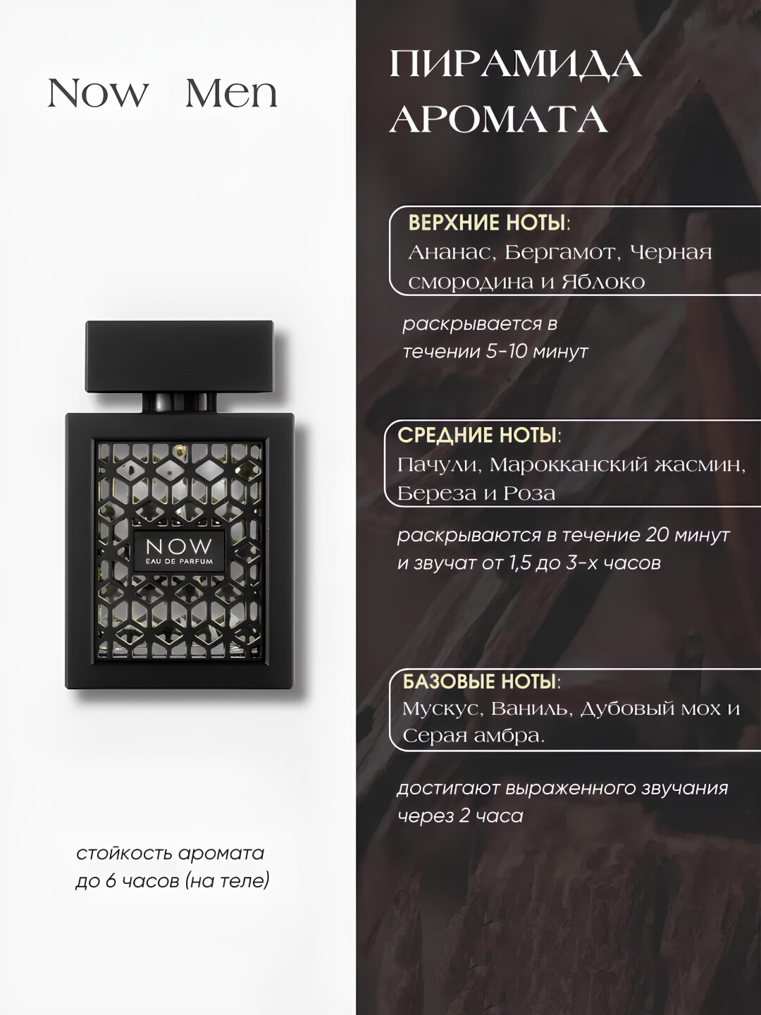 Парфюмированная вода Erkaklar uchun для мужчин, suv NOW Rave, Латтафа, атир, 100 мл