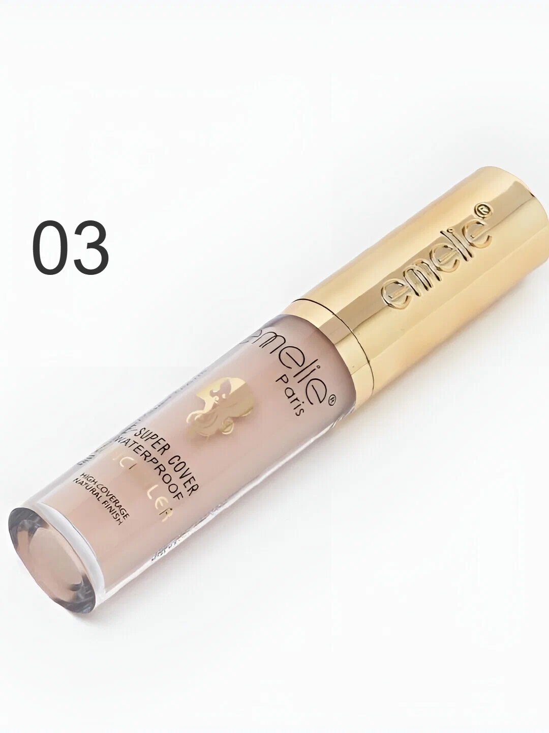 Консилер Emelie N03, для лица, натуральный эффект, тональный, корректор, 15мл