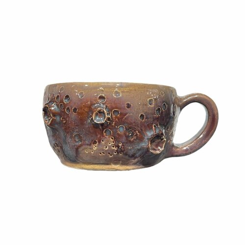 Кружка ручной работы «Астероид»