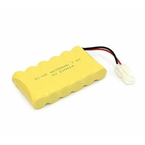 Аккумулятор Ni-Cd 7.2V 700 mAh AA Flatpack разъем 5559 аккумулятор hammer akh1415 ni cd 14 4 в 1 5 а·ч