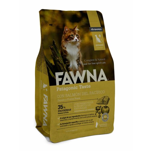 Fawna (Фавна) - Gato Urinario 3 Kg (Профилактика МКБ. Лосось, тыква, красные ягоды)