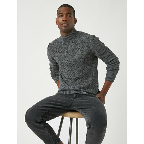 фото Свитер koton, размер m, серый