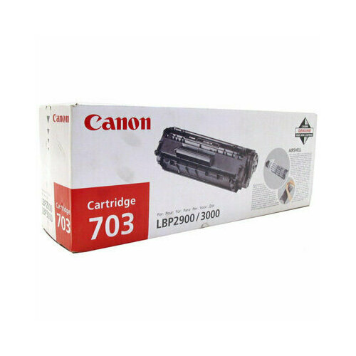 Картридж лазерный Canon 703 7616A005 черный оригинальный, 72125