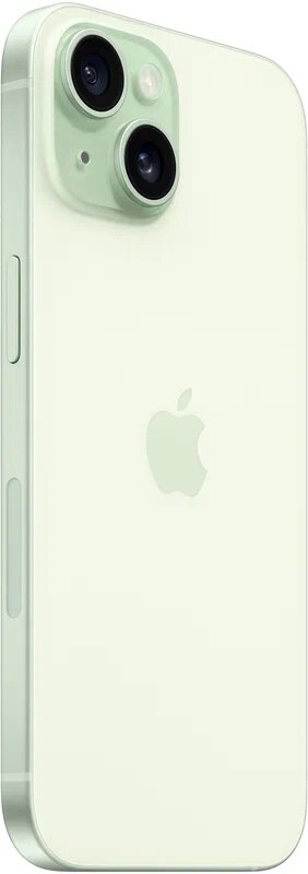 Смартфон Apple iPhone 15 128 ГБ, Dual: nano SIM + eSIM, зелeный — фото 1