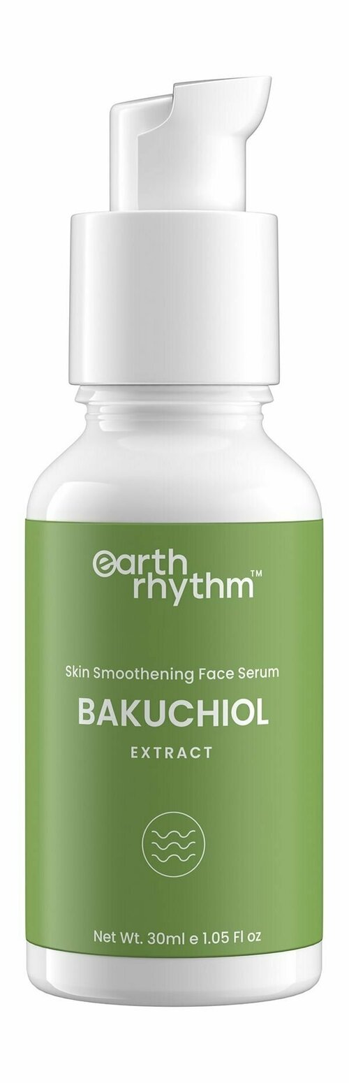 Разглаживающая сыворотка для лица с бакучиолом / Earth Rhythm Bakuchiol Extract Skin Smoothening Face Serum