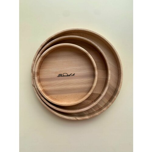 Менажница - поднос круг комплект из трех БУК