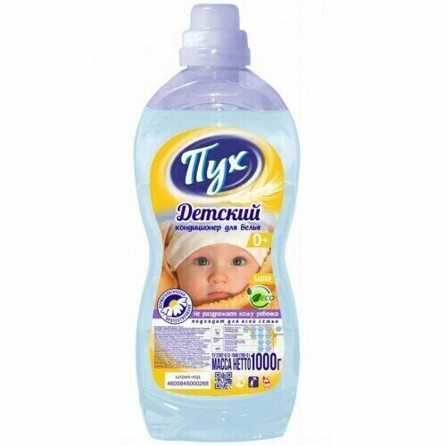 ПУХ Кондиционер детский Банан, 1000 мл