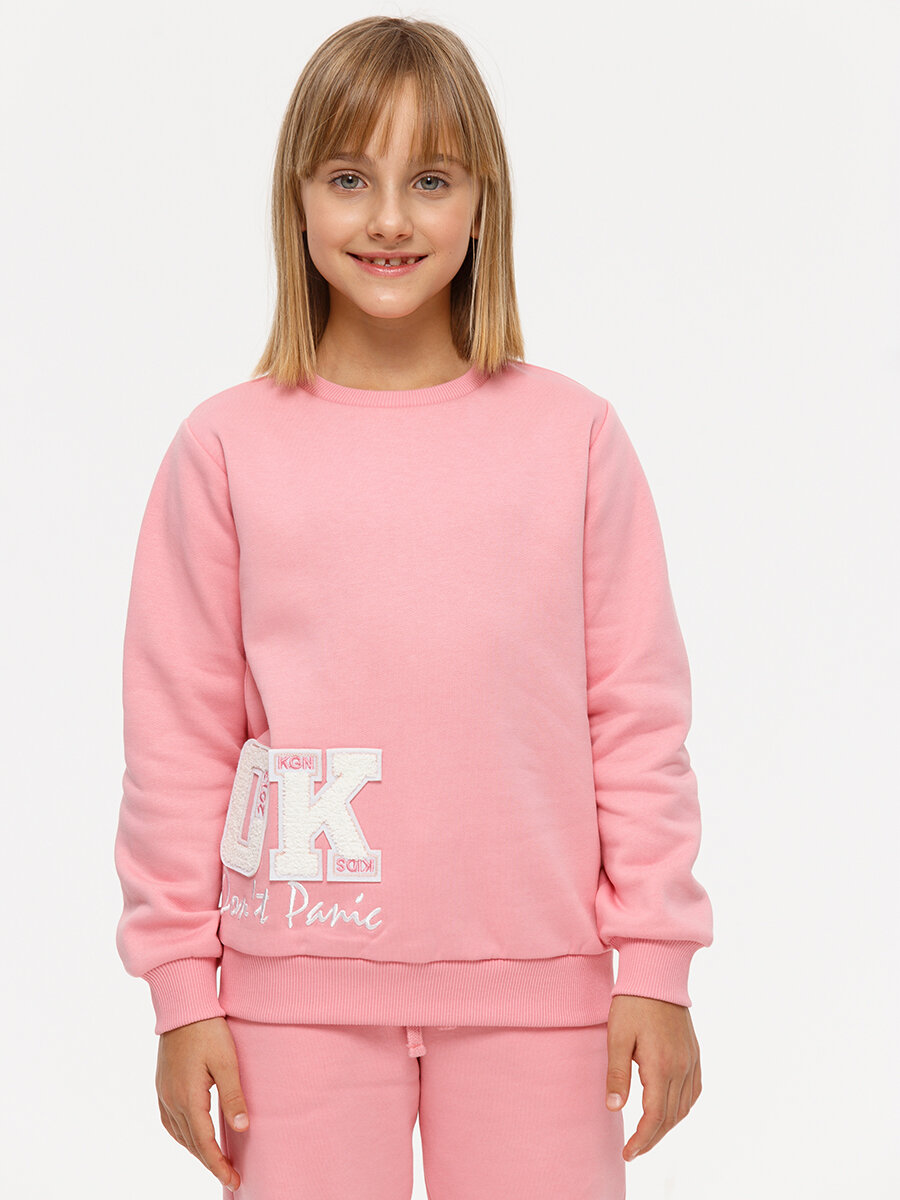 Толстовка Kogankids, размер 164 / 14 лет, розовый — фото 1