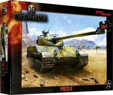 Пазл World of Tanks, 104 детали