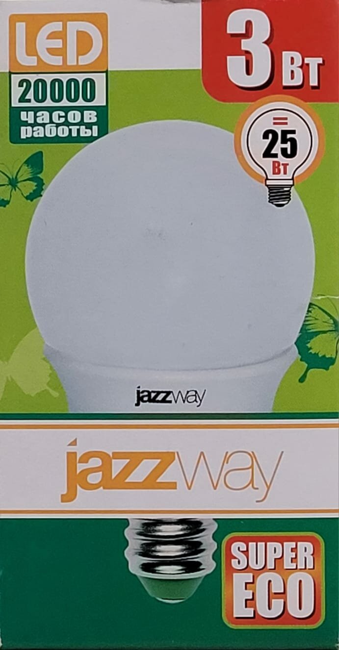 Светодиодный шар Jazzway PLED-SE, 3 Вт, 4000 К