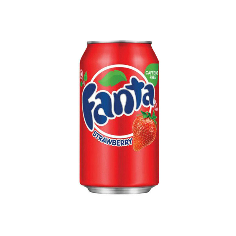 Fanta Газированный напиток Клубника, 355 мл