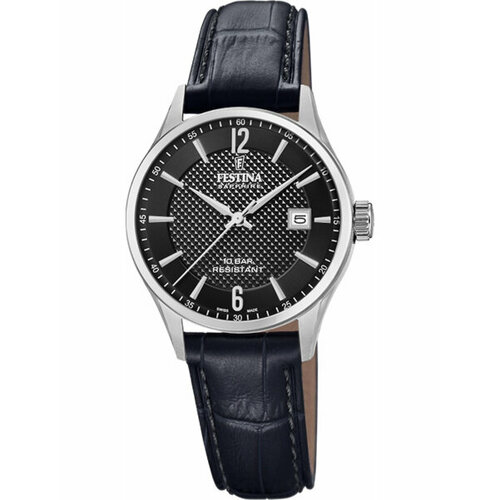 фото Наручные часы festina swiss made, серебряный