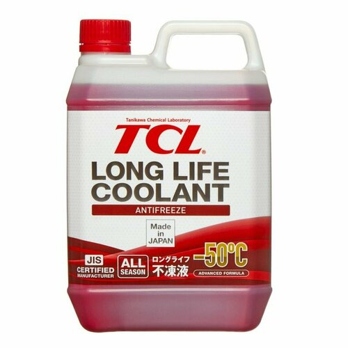 TCL антифриз LLC -50C красный, 2 л