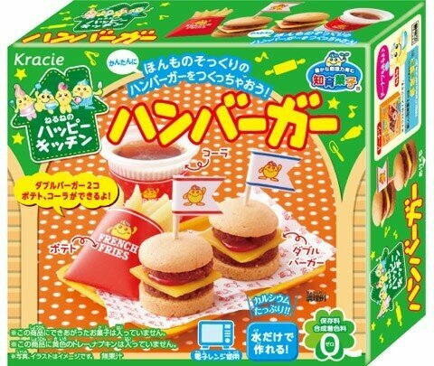Японский набор для детей "Сделай сам" бургеры из порошка Popin' Cookin', 22 г