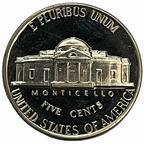 США 5 центов 1963 г. (Nickel, Джефферсон) (Proof) сша 5 центов 1971 г nickel джефферсон