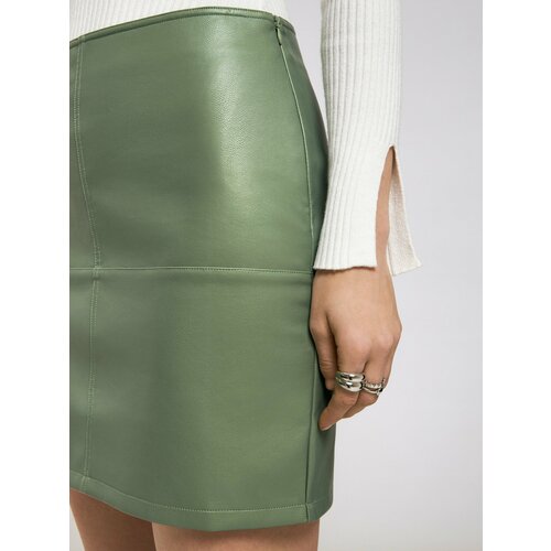 Юбка Concept club, размер S, зеленый юбка из искусственной кожи на молнии rainbow черный