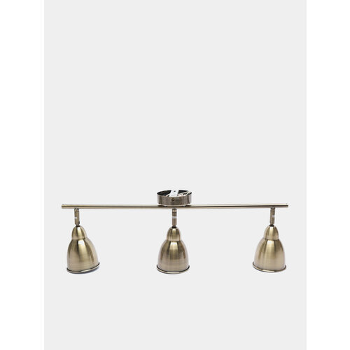 Светильник спот с поворотными плафонами на 3 лампы Цвет Бронзовый