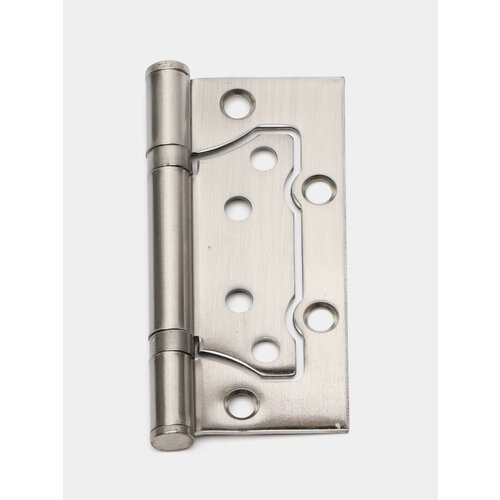 Петля дверная универсальная 100х75 без врезки разные цвета Дверная фурнитура Размер 100х75мм Цвет Серый металлик 548₽