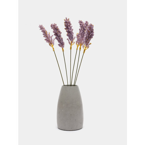 Искусственные цветы Полевые цветы Кукурузки букет из 6 веточек Цвет Сиреневый 599₽