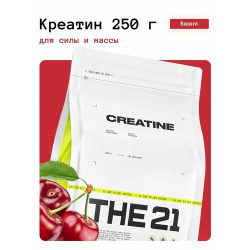 Креатин моногидрат порошок вишня гейнер креатин 2sn gainer creatine 1000г шоколад