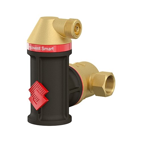 Сепаратор воздуха, Flamcovent Smart 3/4, присоединение-Rp 3/4", PN, бар-10, T°C -120, латунь