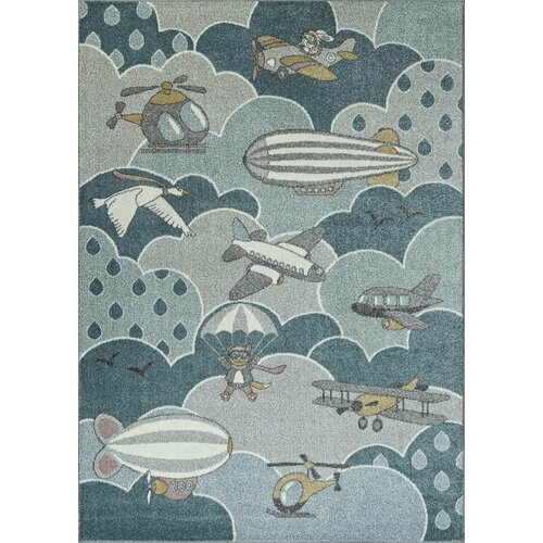 Детский ковер на пол в гостиную в детскую 160х230 см детский ворс 10 мм 316936 KoverVDom 8295₽