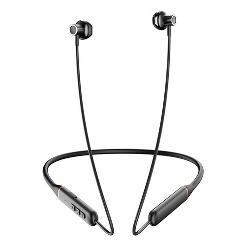 Беспроводные наушники с шейным шнурком Rock Y6 Wireless Sports Earphones черные