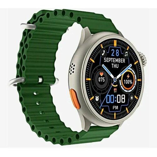 Смарт часы HW3 ULTRA MAX умные часы круглые спортивные smart watch ios android