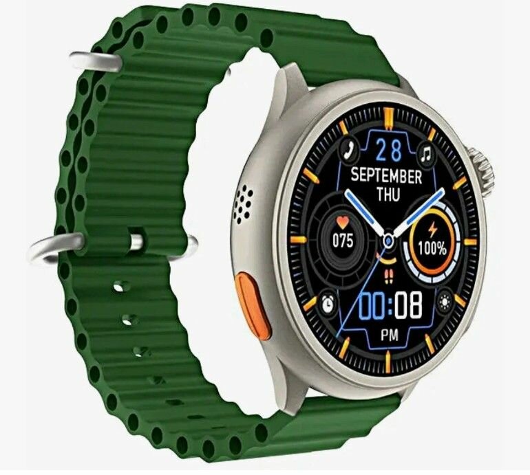 фото Смарт часы HW3 ULTRA MAX умные часы круглые спортивные smart watch ios android