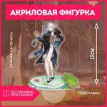 Фигурка акриловая геншин шень хэ новый скин - изображение