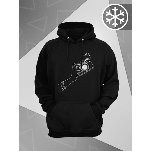 фото Худи , размер m (46-48), черный printech