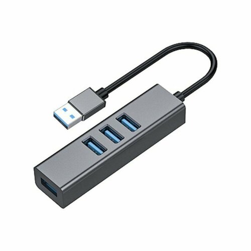 Концентратор USB 3.0 Gembird UHB-C454, 4 порта, кабель 17см