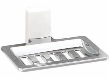 Мыльница Wasserkraft Leine K-5069WHITE хром/белый