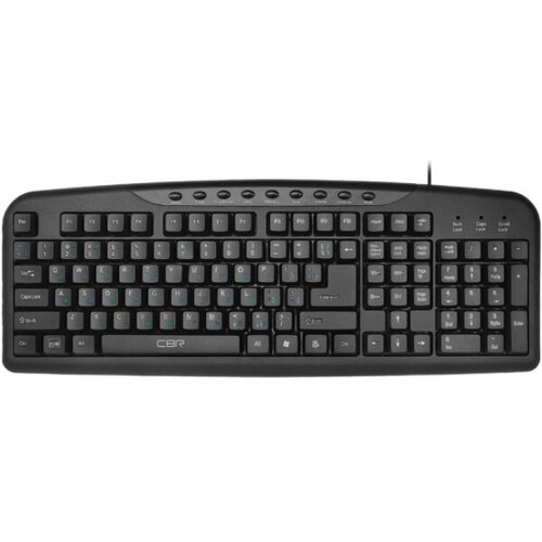 Клавиатура CBR KB 301M Black USB, Клавиатура 107+9 доп. кл.