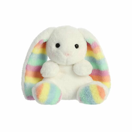 Игрушка мягкая Aurora Радужный кролик Белый 190267A 5985₽