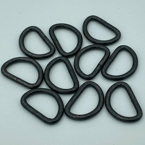Полукольца, 12х2мм, оксид, 10шт