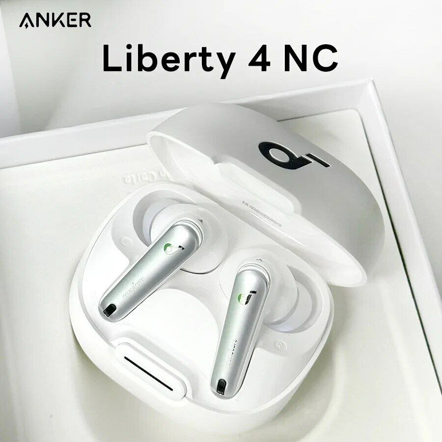 Наушники True Wireless Soundcore Liberty 4 NC White