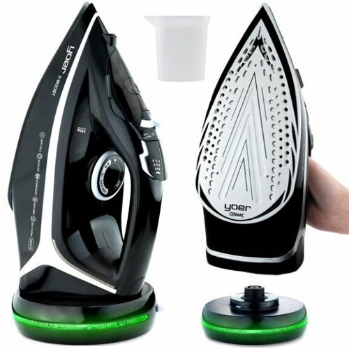 Утюг беспроводной паровой Yoer X-Boost 2600 Вт черно-белый 730000₽