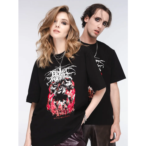 фото Футболка not today, размер l-xl, черный