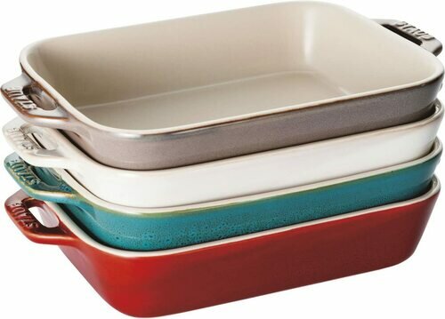 Форма для запекания Staub Ceramic 32,9x20,5см, античный серый - фото №9
