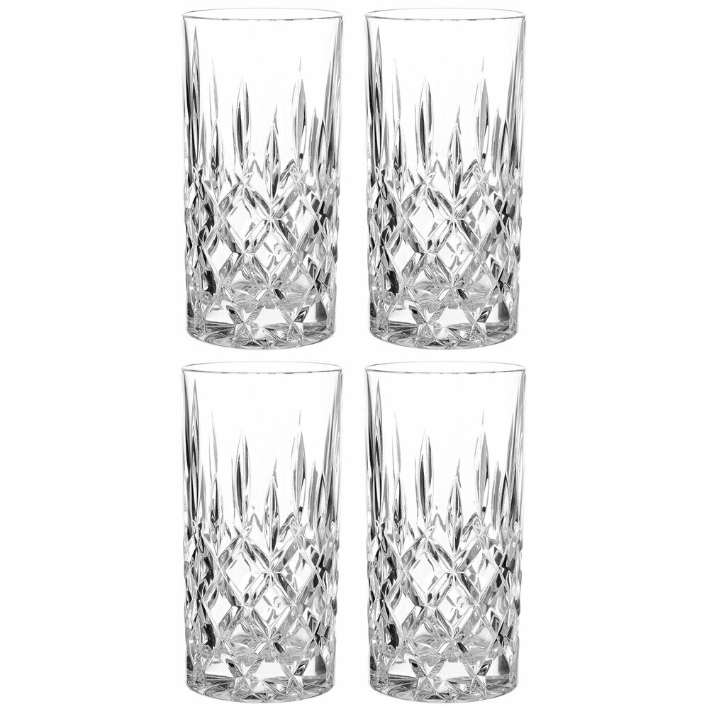 Набор из 4-х хрустальных высоких стаканов, 375 мл, прозрачный, серия Noblesse, Nachtmann, 89208