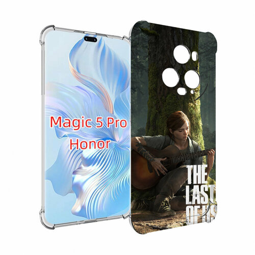 Чехол MyPads The Last of Us Part II для Honor Magic 5 Pro задняя-панель-накладка-бампер чехол mypads the last of us part ii для honor x10 max задняя панель накладка бампер