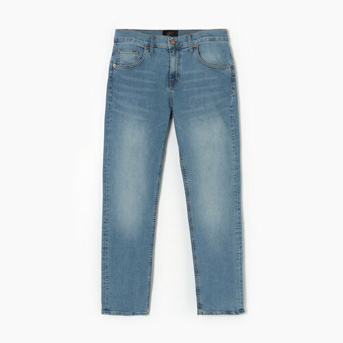 Джинсы MIST, размер 36, голубой джинсы мужские jst fatih light blue 36 32