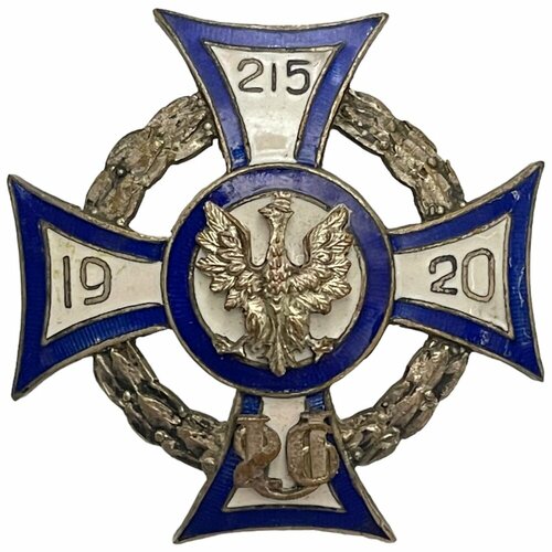 Полковой знак 26-й Великопольский уланский полк Польша 1971-1990 гг. (реплика)