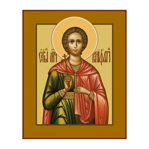 Икона Вонифатий Тарсийский, Мученик мученик вонифатий тарсийский икона в широком киоте 21 5 25 см